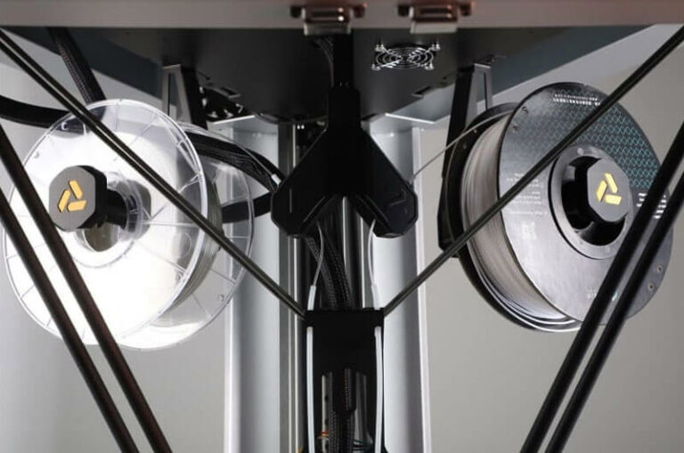 台灣3D列印機廠商二進一出雙料噴頭設計