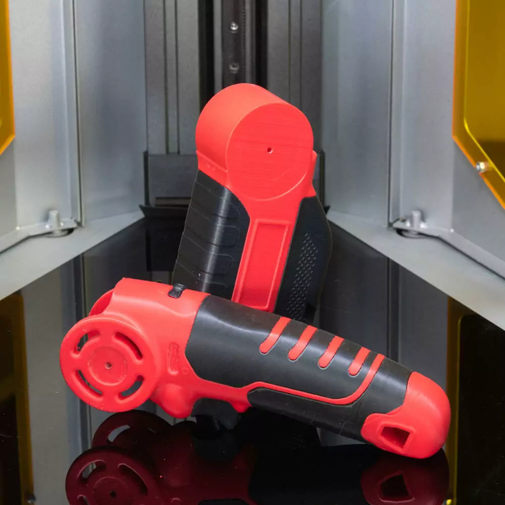 雙料型3D列印機製作出的手工具握把