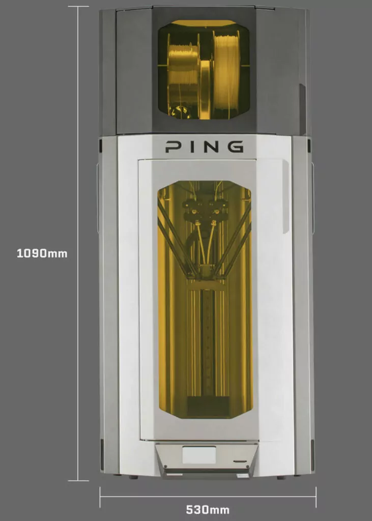雙料桌上型3D列印機產品