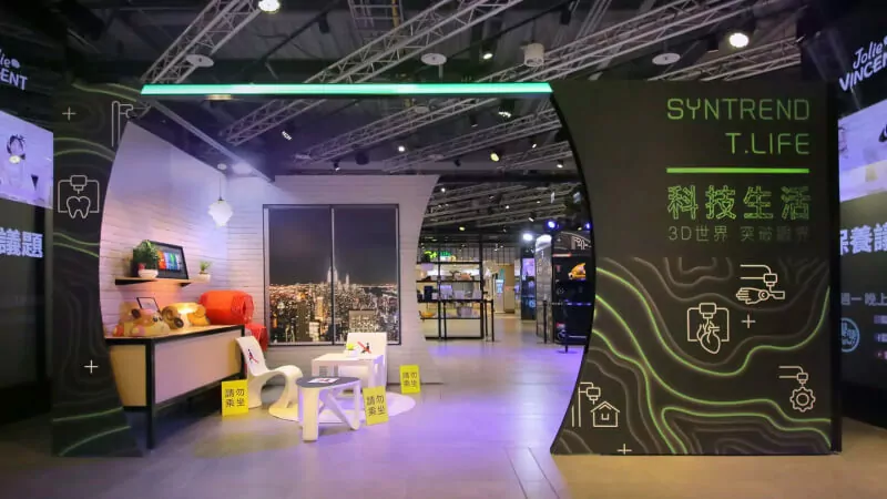 PING 3D列印家具在三創數位生活園區展出