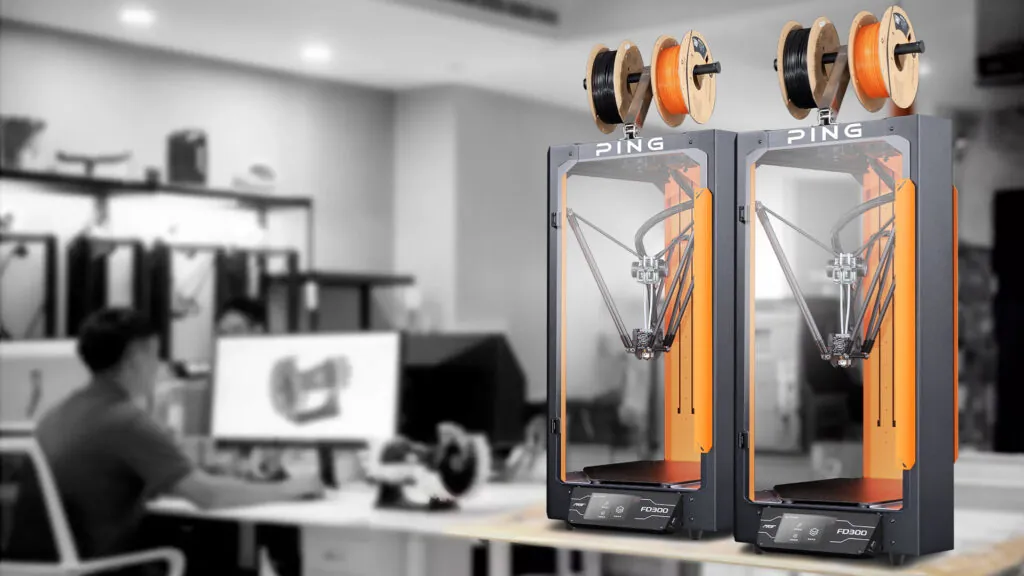 雙料桌上型3D列印機FD300-HE