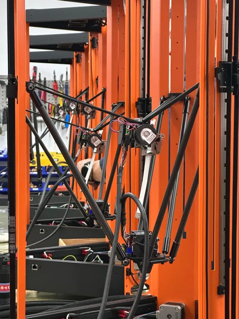 PING工業級大型3D列印機內部結構